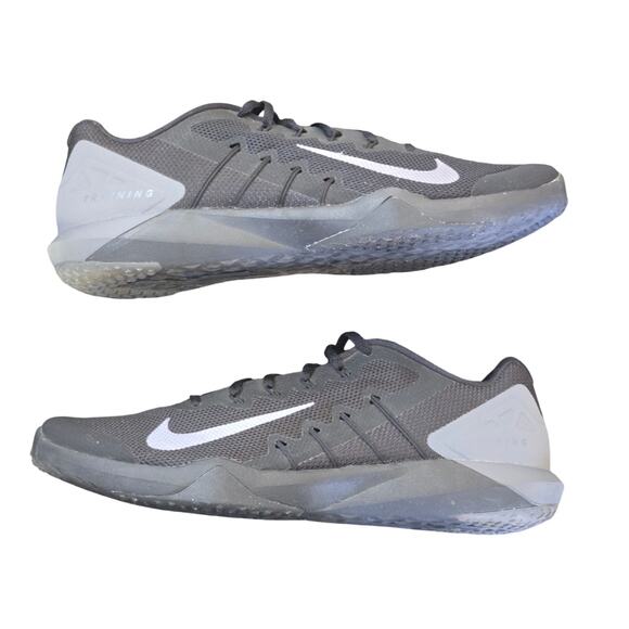 Nike Retaliation TR 2 Black Metallic Grey Men's Training Shoes Size 13 - Picture 2 of 8
